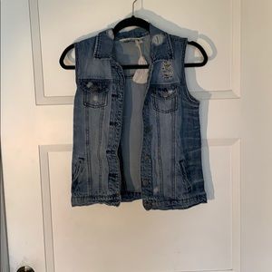 jean vest